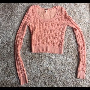 Free People Crop Sweater
